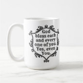 コーヒー・マグカップを祝福する神 コーヒーマグカップ (左)