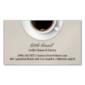 コーヒー マグネット名刺 (正面)