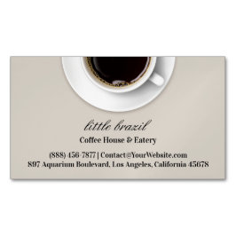 コーヒー マグネット名刺