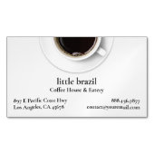 コーヒー マグネット名刺 (正面)