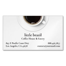 コーヒー マグネット名刺