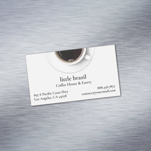 コーヒー マグネット名刺 (インサイチュ)