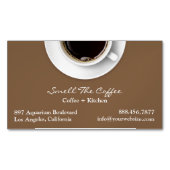 コーヒー マグネット名刺 (正面)