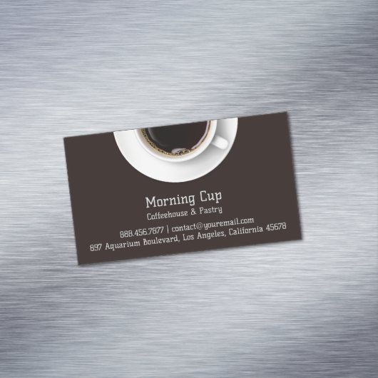 コーヒー マグネット名刺 (インサイチュ)