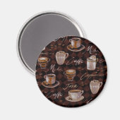 コーヒー マグネット (正面/裏面)