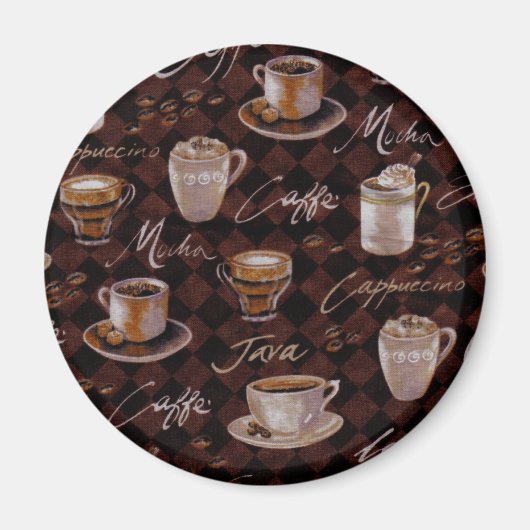 コーヒー マグネット (正面)