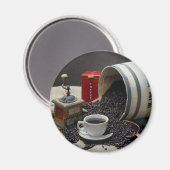 コーヒー マグネット (正面/裏面)