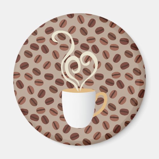 コーヒー マグネット (正面)