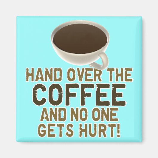 コーヒー マグネット (正面)