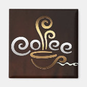 コーヒー マグネット (正面)