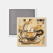 コーヒー マグネット (正面/裏面)