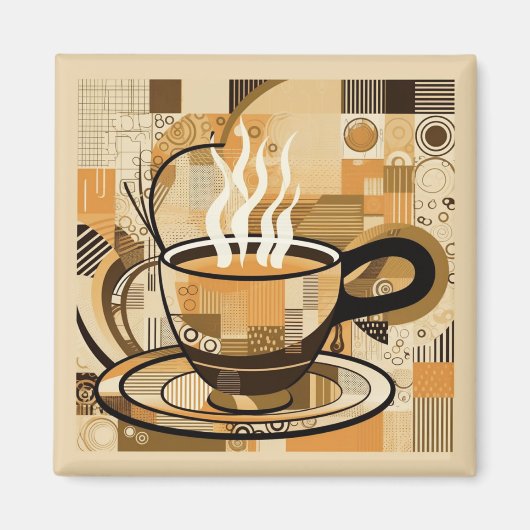 コーヒー マグネット (正面)