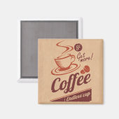 コーヒー マグネット (正面/裏面)