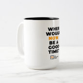 コーヒー・マグ今時 ツートーンマグカップ (正面左)