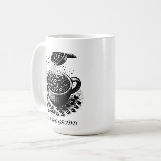 コーヒー マグ (正面左)