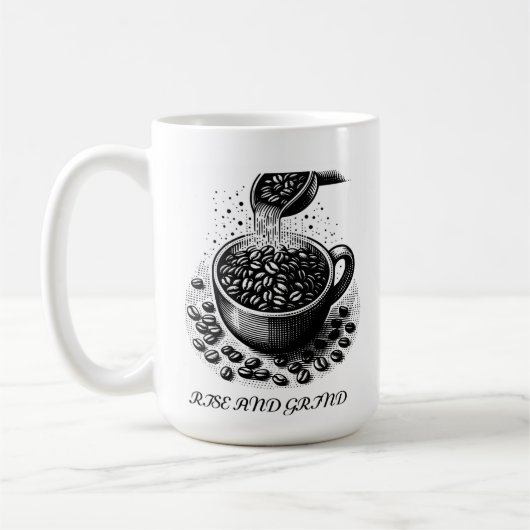 コーヒー マグ (左)