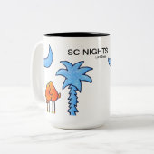 コーヒー・マグ15のoz. ツートーンマグカップ (正面左)