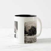 コーヒー・マグ-まだあり、私が神であることを知って下さい ツートーンマグカップ (正面右)