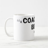 コーヒー・マグ- 「コーチですあなたの標識は… 「は コーヒーマグカップ (左)