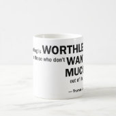 コーヒー・マグ- 「コーチはです無益… 「 コーヒーマグカップ (中央)