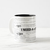 コーヒー・マグ ツートーンマグカップ (正面左)