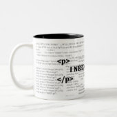 コーヒー・マグ ツートーンマグカップ (左)