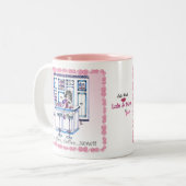 "コーヒー"マグ ツートーンマグカップ (正面左)