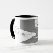 コーヒー・マグ、トンボを追跡するバイクの骨組 マグカップ (正面左)