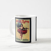 コーヒー・マグ-ヴィンテージのサーカスの綱渡りの歩行者 コーヒーマグカップ (正面左)