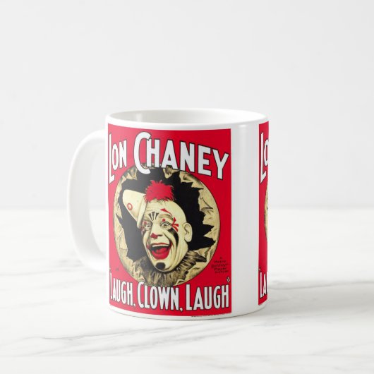 コーヒー・マグ-ヴィンテージのLon Chaneyの映画のポスター コーヒーマグカップ (正面左)
