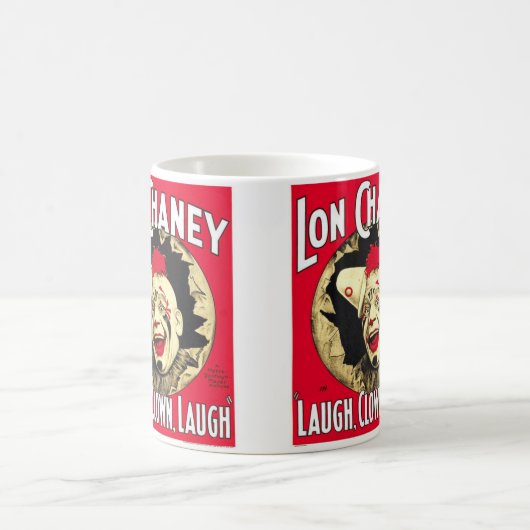 コーヒー・マグ-ヴィンテージのLon Chaneyの映画のポスター コーヒーマグカップ (中央)