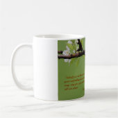 コーヒー・マグ:  主の歓喜あなた自身 コーヒーマグカップ (左)