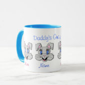 コーヒー・マグ-信号器-お父さんの灰色のノウサギ マグカップ (正面左)