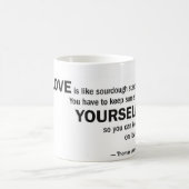 コーヒー・マグ- 「愛サワードウの始動機のようです… 「は コーヒーマグカップ (中央)