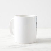 コーヒー・マグ、滞在のカッコいい コーヒーマグカップ (正面左)