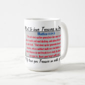 コーヒー・マグ「真実が重要」 コーヒーマグカップ (正面右)