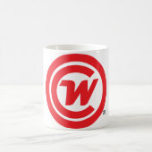 コーヒー・マグ- CLUBWAKAのロゴアイコン コーヒーマグカップ (中央)