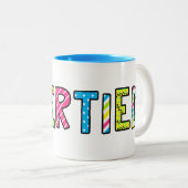 コーヒー・マグ「I Gertied」 ツートーンマグカップ (正面右)