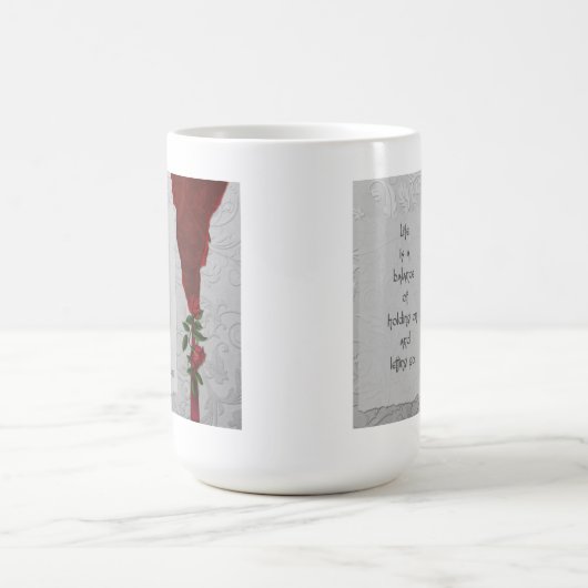 コーヒー・マグ、Rumiの引用文 コーヒーマグカップ (中央)