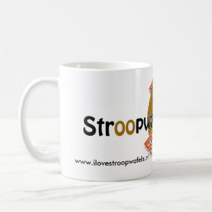 コーヒー・マグI愛Stroopwafels コーヒーマグカップ