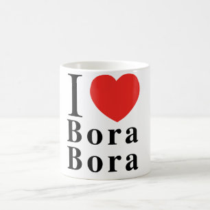 コーヒー・マグI [愛] Bora Bora コーヒーマグカップ
