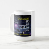 コーヒー・マグw "私はですババLon"および"ババLon II " コーヒーマグカップ (正面左)