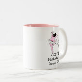 コーヒー:マザーネイチャーのジャンパーケーブル!ディバ ツートーンマグカップ (正面右)