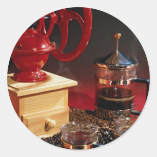 コーヒー ラウンドシール