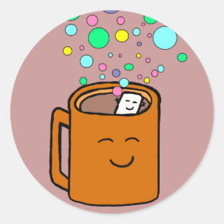 コーヒー ラウンドシール