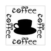 コーヒー ラバースタンプ (インプリント)