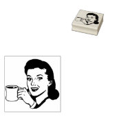 コーヒー! ラバースタンプ (押印)