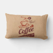 コーヒー ランバークッション (裏面)