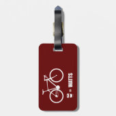 コーヒー=ワット ラゲッジタグ (裏面縦)