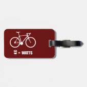 コーヒー=ワット ラゲッジタグ (裏面横)